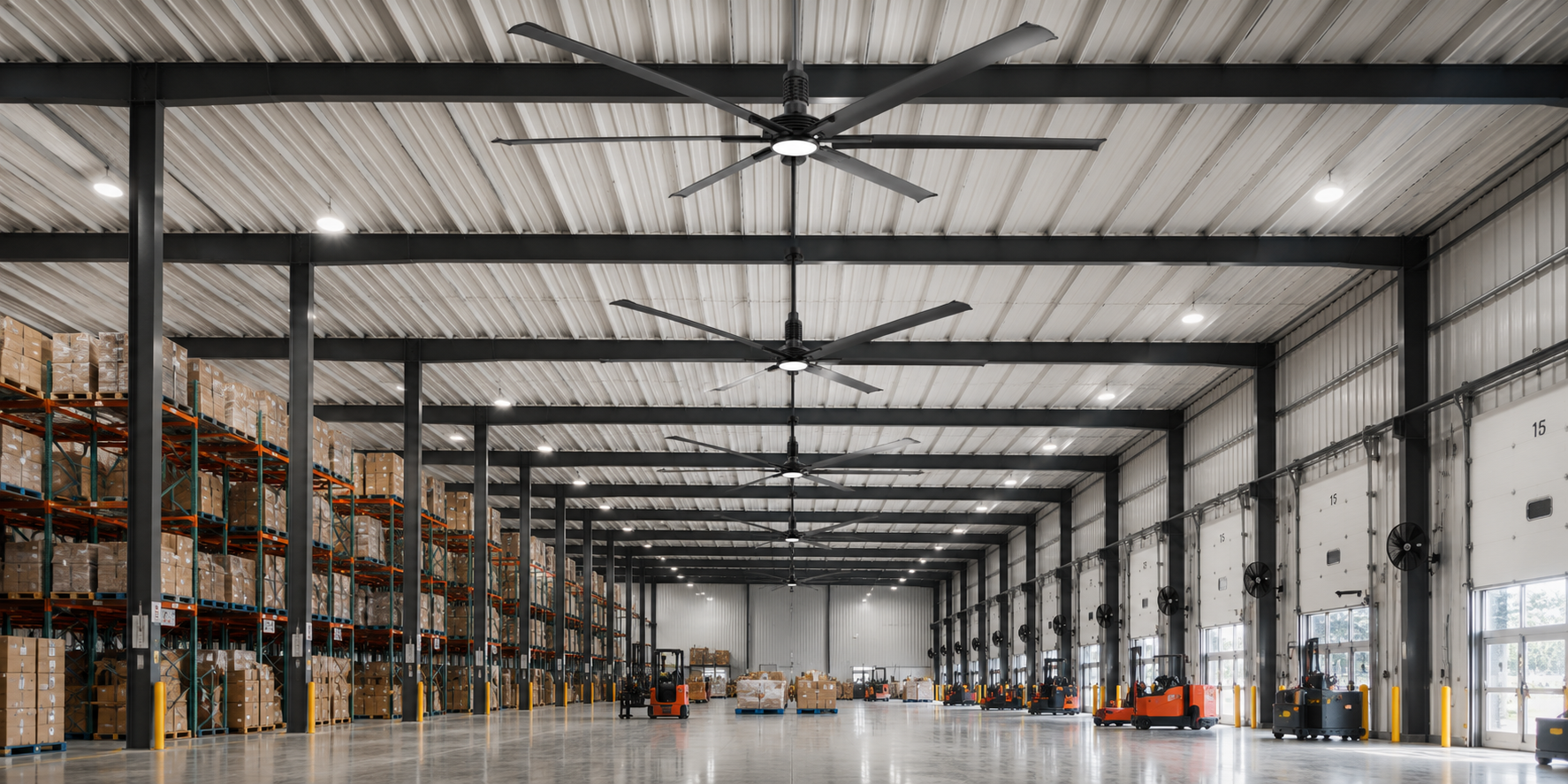 How to Choose the Right HVLS Fan for Your Warehouse？ - XXXLFAN