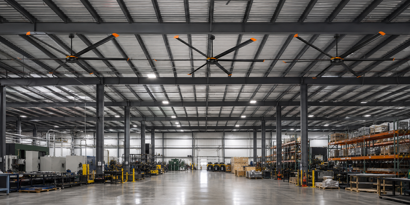 How to Cool a Factory Floor Without Central AC？
