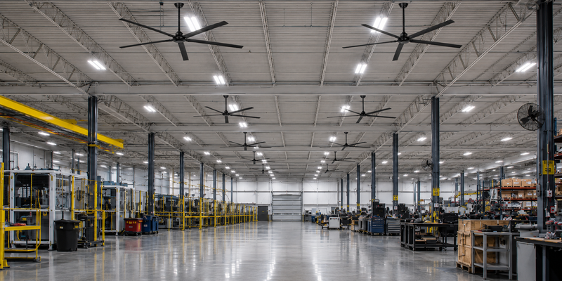 HVLS Fan Size Guide for Warehouses and Industrial Facilities