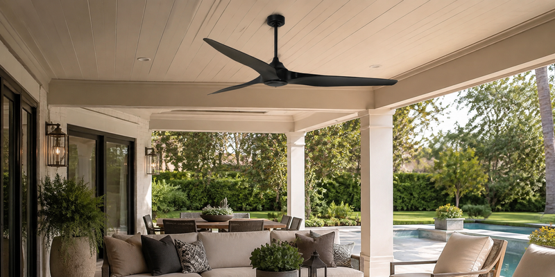 Large Patio Ceiling Fans Buying Guide: Size, Airflow, and Features Explained