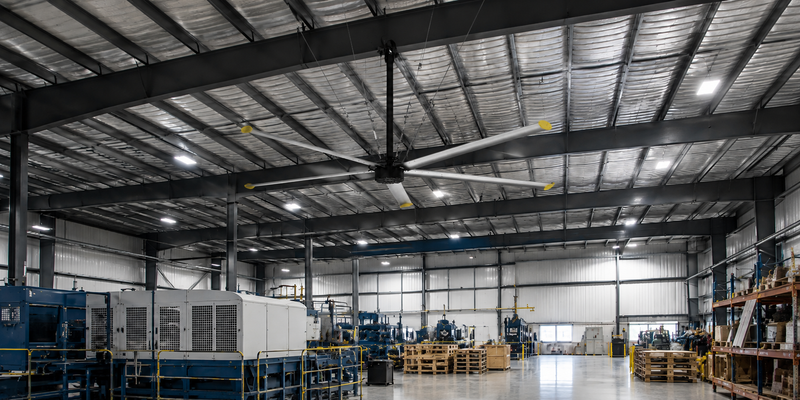 How Much Ceiling Height Do You Need for an HVLS Fan?