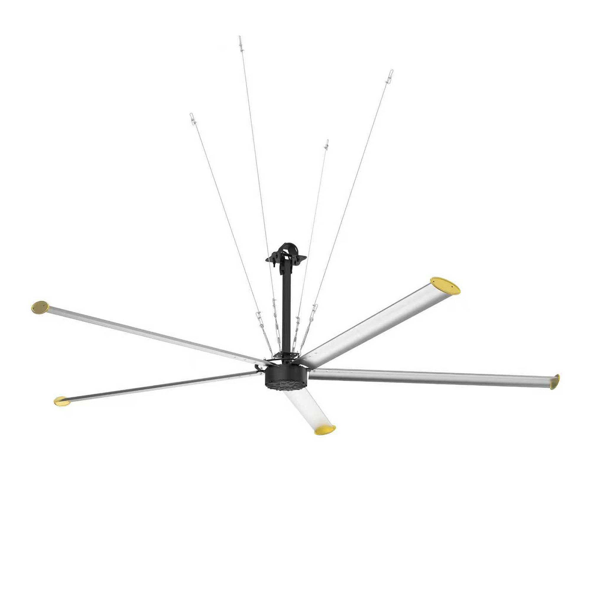 Padus Black Large Size Ceiling Fan