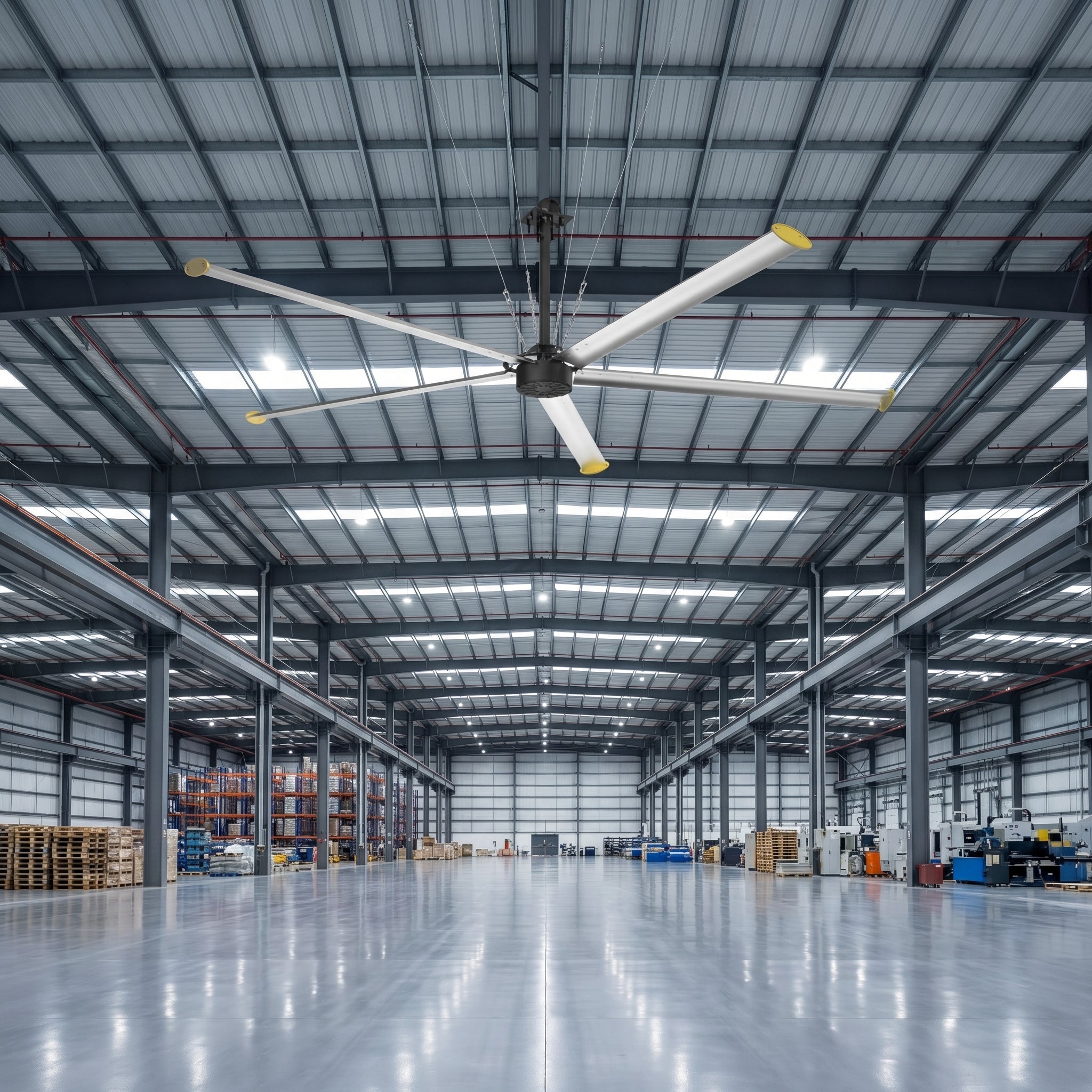 Padus Black Large Size Ceiling Fan