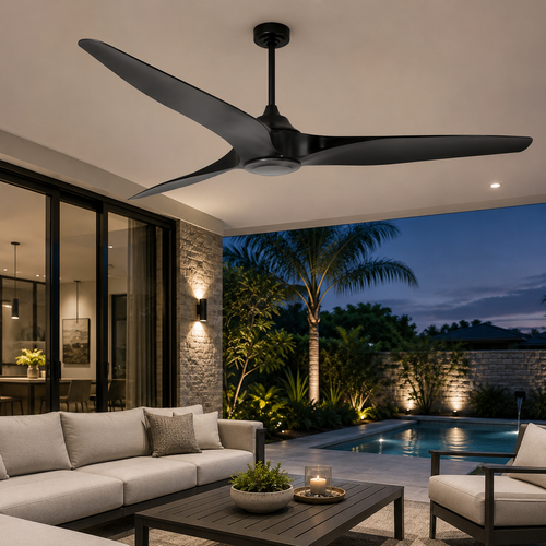 AEROFLOW Horizon 100 Inch Outdoor Ceiling Fan