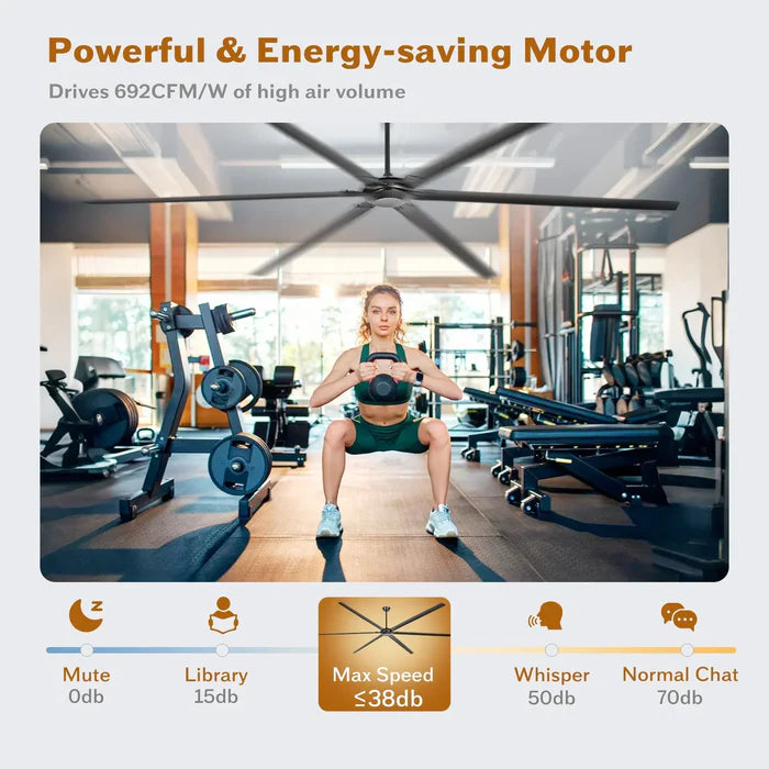 AEROFLOW Elite 120 Inch Ceiling Fan