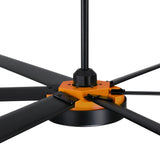 TITAN PRO Apex 120 Inch Industrial Ceiling Fan