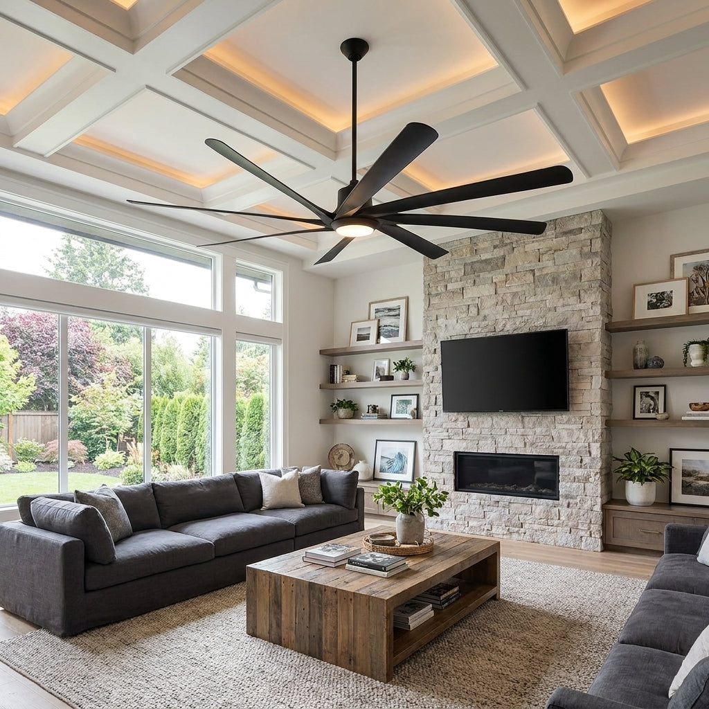 AEROFLOW Zenith 100 Inch Ceiling Fan